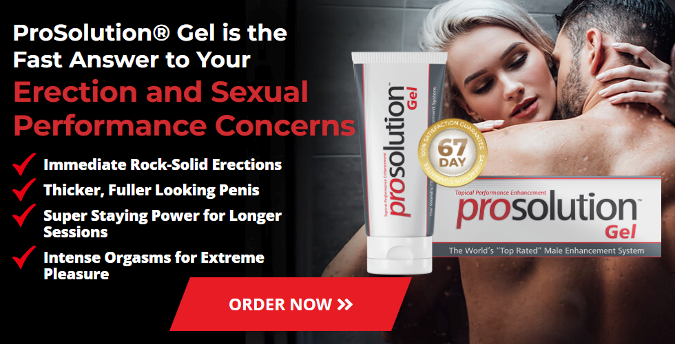 ProSolution Gel website screenshot